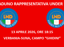 RADUNO RAPPRESENTATIVA UNDER 14 del 13 aprile 2026