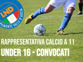 Convocazione Rappresentativa Regionale Under 16
