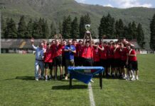 OMEGNA UNDER 17 PREMIATA PER LA VITTORIA DEL CAMPIONATO