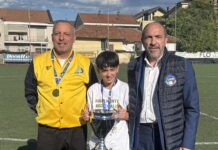 POL. PARADISO COLLEGNO premiato per il successo nel Campionato Under 14 di Torino