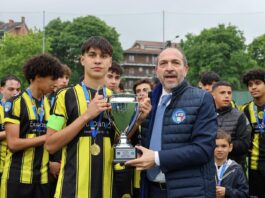 DORINA premiato per il successo nel Campionato Under 17 di Torino