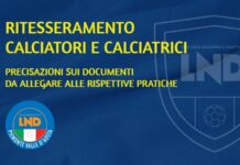 PRECISAZIONI IN MERITO AL RINNOVO DEL TESSERAMENTO ANNUALE PRESSO SOCIETÀ ATTUALE (PRELAZIONE NUOVA STAGIONE) – Termini, modalità e documentazione richiesta