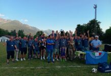 FESTA A MONTECRESTESE PER IL PASSAGGIO IN SECONDA CATEGORIA