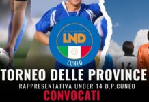 AGGIORNAMENTO CONVOCAZIONE RAPPRESENTATIVA UNDER 14 PROV.