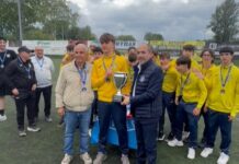 AUTOVIP SAN MAURO CALCIO premiato per il successo nel Campionato Under 15 di Torino
