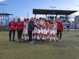A.S.D. POLISPORTIVA GARINO premiata per il successo nel Campionato Under 16 di Pinerolo