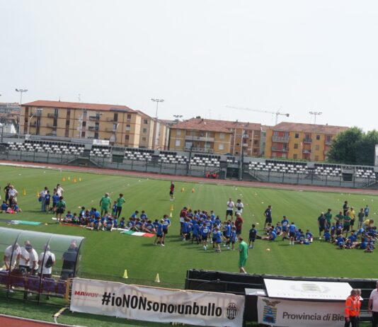 FESTA DEL CALCIO GIOVANILE: grande successo allo stadio di Biella