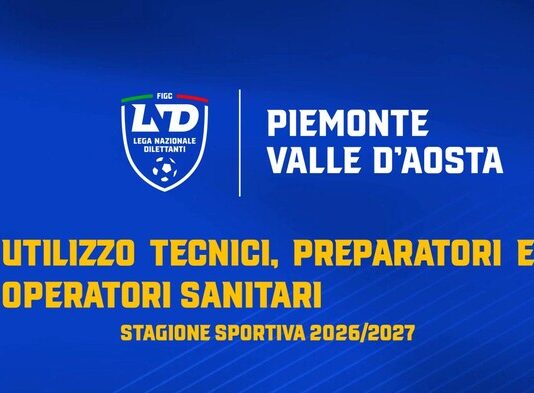 TESSERAMENTO Tecnici, Preparatori e Operatori Sanitari – Stagione Sportiva 2026/2027