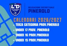 CALENDARI UFFICIALI Terza Categoria, Under 17, Under 16 e Under 15 Pinerolo