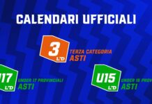 CALENDARI UFFICIALI Terza Categoria, Under 17 e Under 15 Asti