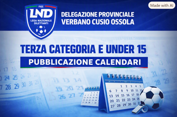 PUBBLICAZIONE CALENDARI