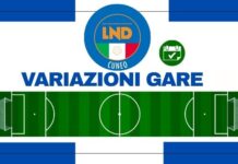 VARIAZIONE GARA COPPA