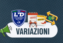 Variazioni in data 26/09/2026 D.P. BIELLA