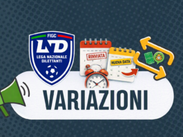 Variazioni in data 26/09/2026 D.P. BIELLA